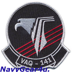 画像1: VAQ-141 SHADOWHAWKS部隊パッチ（ラージVer.）