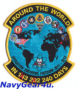 画像1: CVW-2/CVN-72 2011-2012ワールドクルーズ/OEF作戦記念パッチ（VFA-151/デッドストック）