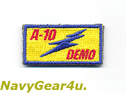 画像1: USAF ACC A-10 WEST DEMO TEAMポケットタブパッチ（ベルクロ付き）
