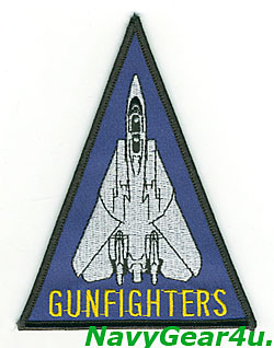 画像1: VF-124 GUNFIGHTERSショルダートライアングルパッチ