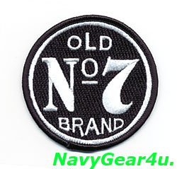 画像1: HSC-7 DUSTY DOGS "OLD NO.7 BRAND"ショルダーバレットパッチ