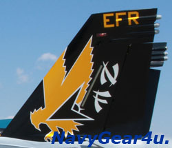 画像2: VFA-115 EAGLES　NF300 CAGバード垂直尾翼パッチ（2023〜 Ver.）