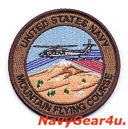 画像1: NSAWC/NAWDC UNITED STATES NAVY MOUNTAIN FLYING COURSEパッチ（ベルクロ有無）