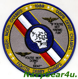 画像1: VF-2 BOUNTY HUNTERS 1988年TRIPLE CHAMPS記念パッチ