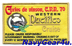 画像1: CVW-17/CVN-70 WESTPAC "Pacifico"2011-12クルーズ記念パッチ（VFA-113/デッドストック）