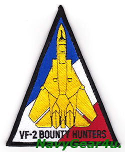 画像1: VF-2 BOUNTY HUNTERSショルダートライアングルパッチ（1st Ver./デッドストック）