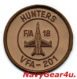 画像1: VFA-201 HUNTERS　F/A-18A＋ショルダーバレットパッチ（デザート）