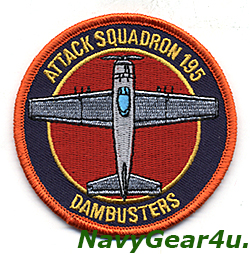画像1: VFA-195 DAM BUSTERSファチョンダム攻撃65周年記念THROWBACKショルダーパッチ（ベルクロ有無）