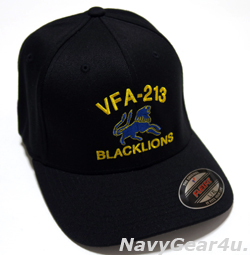 画像1: VFA-213 BLACK LIONSオフィシャルボールキャップ（FLEX FIT）