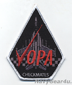 画像1: VFA-211FIGHTING CHECKMATES JOPA F/A-18Fショルダーパッチ