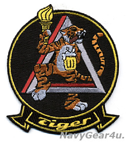 画像1: VAW-125 TIGERTAILS "タイガー"フライデー部隊パッチ（ベルクロ有無）