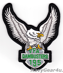 画像1: VFA-195 DAMBUSTERSハーレーイーグルパッチ（ミディアム）