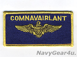 画像1: COMNAVAIRLANT大西洋艦隊海軍航空隊司令部パイロットネームタグ