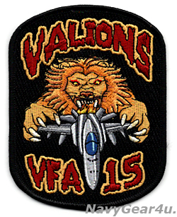 画像1: VFA-15 VALIONS マスコットパッチ（デッドストック）