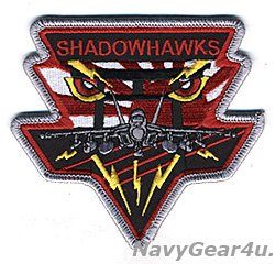 画像1: VAQ-141 SHADOWHAWKS FDNF EVIL EYES EA-18Gショルダーパッチ（ベルクロ有無）