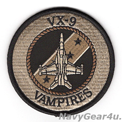 画像1: VX-9 VAMPIRES F/A-18ショルダーバレットパッチ（デザート/ベルクロ有無）