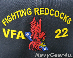 画像2: VFA-22 FIGHTING REDCOCKSオフィシャルボールキャップ（FLEX FIT）