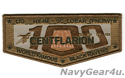 画像1: VAQ-135 BLACK RAVENS CENTCOMディプロイメント2018-19記念CENTFLARIONパッチ