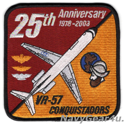 画像1: VR-57 CONQUISTADORS部隊創設25周年記念パッチ
