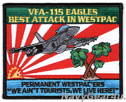 画像1: VFA-115 EAGLES BEST ATTACK IN WESTPACパッチ（NEW Ver.）