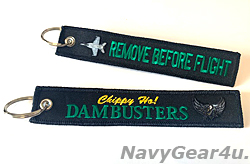 画像1: VFA-195 DAMBUSTEERS REMOVE BEFORE FLIGHTキーリング（Ver.2/1個）