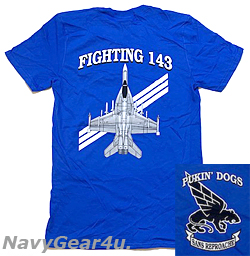 画像1: VFA-143 PUKIN' DOGS部隊オフィシャルT-シャツ