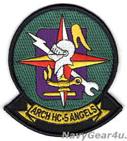画像1: HSC-25 ISLAND KNIGHTS DET-6 ARCH ANGELS THROWBACK部隊パッチ（ベルクロ有無）