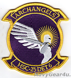画像1: HSC-25 ISLAND KNIGHTS DET-6 ARCH ANGELS部隊パッチ（ベルクロ有無）