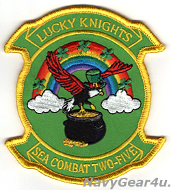 画像1: HSC-25 ISLAND KNIGHTS St.パトリックデー部隊パッチ（ベルクロ有無）
