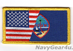 画像1: HSC-25 ISLAND KNIGHTS 星条旗/グアム州旗ショルダーパッチ（ベルクロ有無）