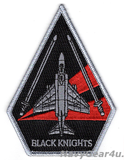 画像1: VFA-154 BLACK KNIGHTS F-4 THROWBACKショルダーパッチ（ベルクロ有無）
