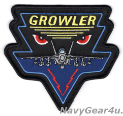 画像1: EA-18G GROWLER EVIL EYESショルダーパッチ（ベルクロ有無）