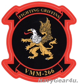 画像1: VMM-266 FIGHTING GRIFFINSステッカー