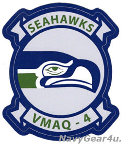 画像1: VMAQ-4 SEAHAWKSステッカー