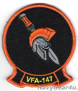 画像1: VFA-147 ARGONAUTS部隊パッチ（ベルクロ有無）