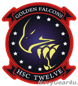 画像1: HSC-12 GOLDEN FALCONSステッカー