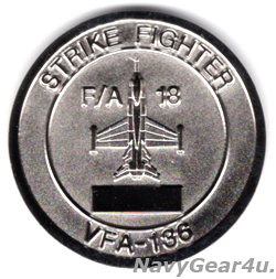 画像2: VFA-136 KNIGHT HAWKSチャレンジコイン（デッドストック）