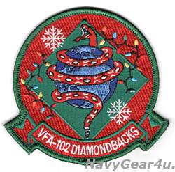 画像1: VFA-102 DIAMONDBACKS HOLIDAY部隊パッチ（ベルクロ有無）