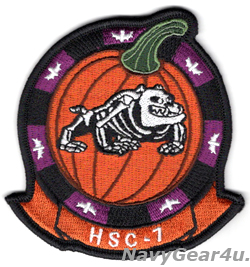 画像1: HSC-7 DUSTY DOGS HALOWEEN部隊パッチ（ベルクロ有無）