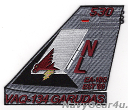 画像1: VAQ-134 GARUDAS NL530 尾翼パッチ
