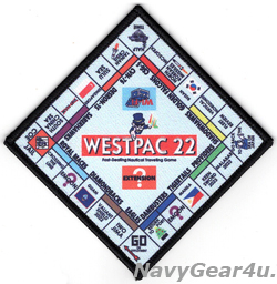 画像1: CVW-5/CVN-76 WESTPAC22クルーズ記念パッチ（ハイブリッド）