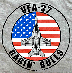 画像2: VFA-37 RAGIN' BULLS オフィシャルT-シャツ