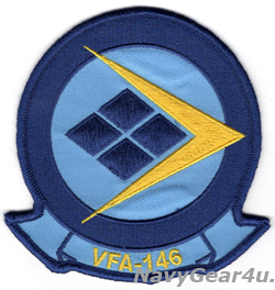 画像1: VFA-146 BLUE DIAMONDS部隊パッチ（ベルクロ有無）