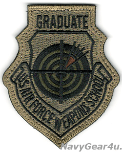 画像1: USAF WEAPONS SCHOOL GRADUATEパッチ（OCPカラー/ベルクロ付き）