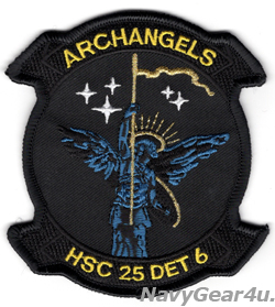 画像1: HSC-25 ISLAND KNIGHTS DET-6 25.1 ARCH ANGELS 部隊パッチ（ベルクロ有無）