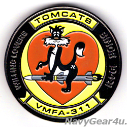 画像1: VMFA-311 TOMCATS F-35Cチャレンジコイン