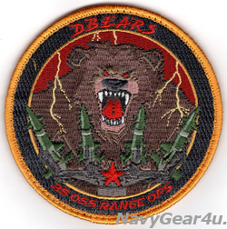 画像1: 35FW/35OG/35OSS RANGE OPS" DBEARS"パッチ（ベルクロ付き）