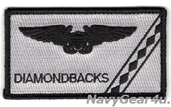 画像1: VFA-102 DIAMONDBACKS ファン用WSOネームタグ（ブラックアウトVer./ベルクロ付き）