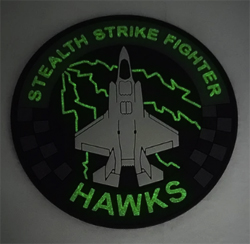 画像2: VMFA-533 HAWKS PVC F-35Bショルダーバレットパッチ（ベルクロ付き）