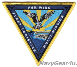 画像1: FLEET LOGISTICS MULTI-MISSION VRM WING部隊パッチ（ベルクロ有無）